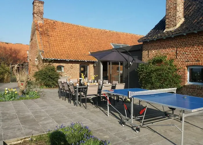 Gite Typique Des Flandres, 9 Couchages, Grand Jardin, Cheminee, Activites Proches - Fr-1-510-16